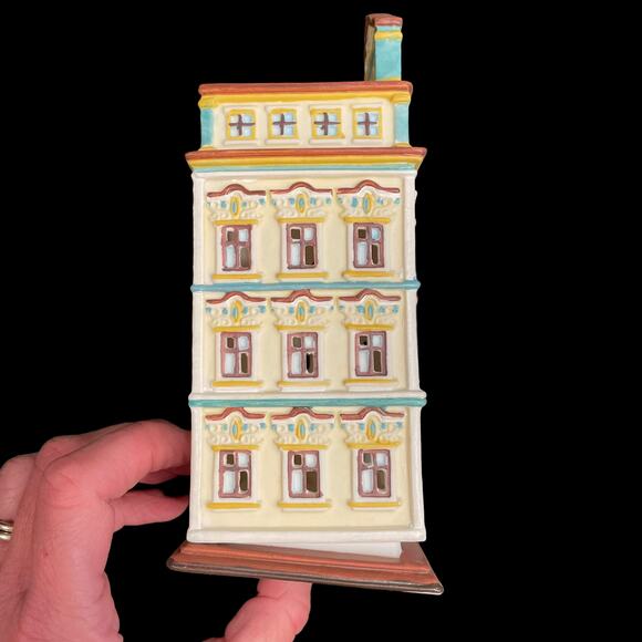 Partylite Cafe Amsterdam Tea Light House Candle Holder Vintage P8275 Retired - Picture 4 of 13